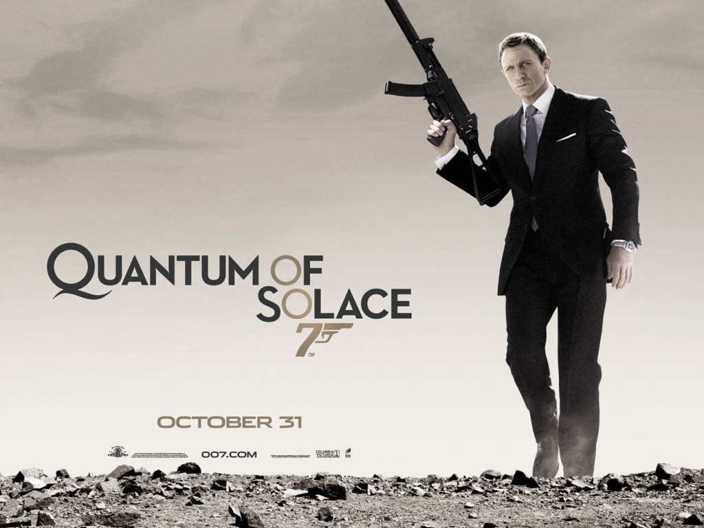 Quantum of Solace Teaser Poster