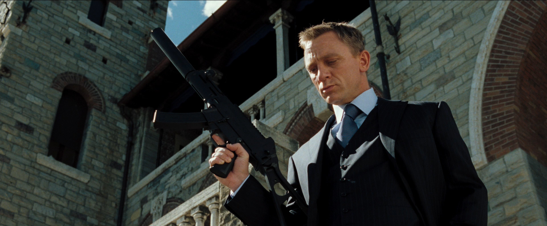 The final scene in Casino Royale